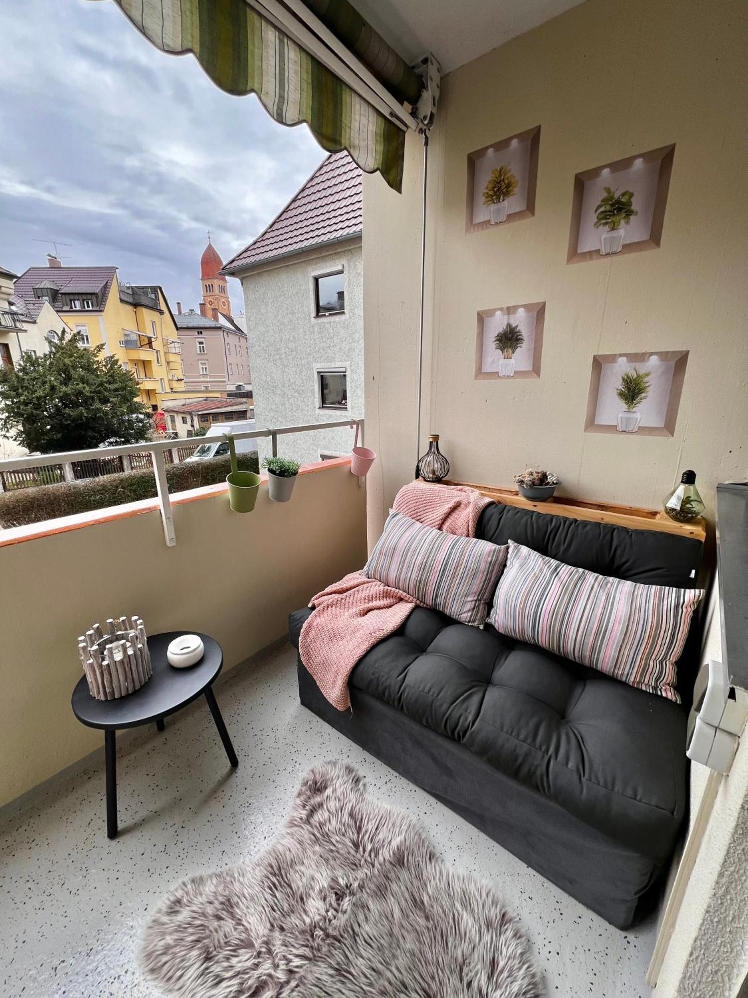 Lilis Apartment Mit Balkon アウグスブルク エクステリア 写真